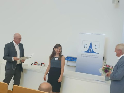 Nernst-Haber-Bodenstein-Preis für Dr. Juliane Simmchen