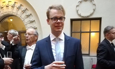 Victor Lagerqvist - Preisträger des Nachwuchspreises der Ruth und Nils-Erik Stenbäck Stiftung 