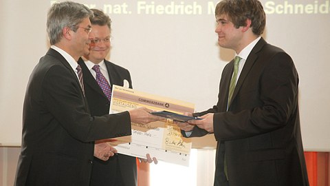 Verleihung des Commerzbank-Preises 2012 an Herrn Dr. Martin Schneider