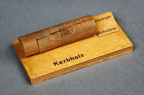 Kerbholz, Muster für