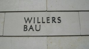 Willersbau-Hausbeschriftung