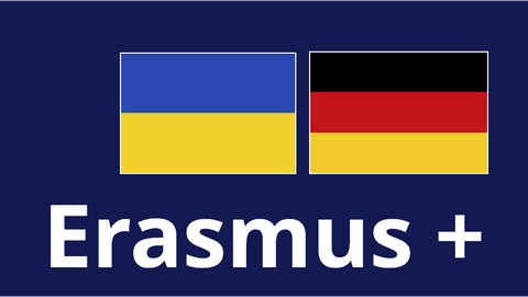 Logo Erasmus+ Ukraine