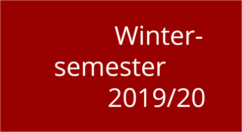 Logo Wintersemester 2019/20