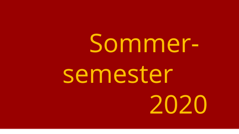 Logo Sommersemester 2020