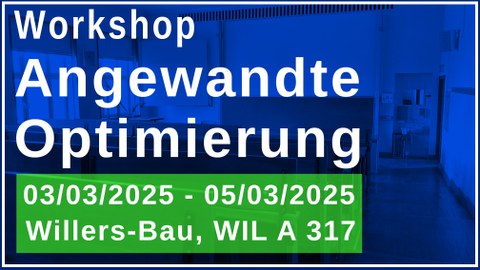 Banner WS Angewandte Optimierung