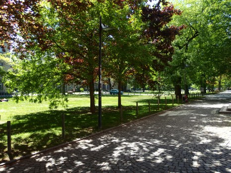 Innenhof des Willers-Baus