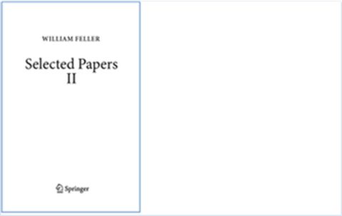 Bild: Buchumschlag "Selected Papers of William Feller 2"