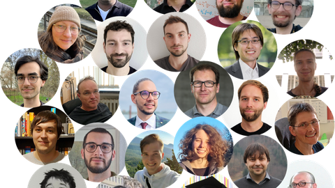 Gruppenbild Professoren und Mitarbeiter:innen
