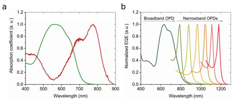 Stacked Dual Wavelength-OPDs