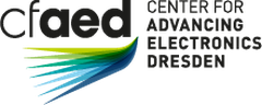 Logo des Center for advanced electronics Dresden