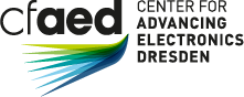 Logo des Center for advanced electronics Dresden