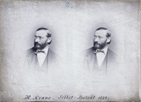 Ein Selbstporträt Hermann Krones