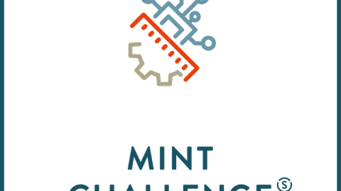 Gewinner-Logo der MINTchallenge "Neue Wege in der Wissenschaftskommunikation"