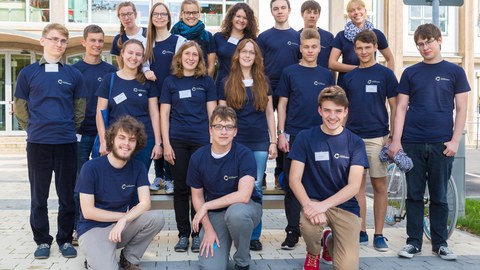 Gruppenbild vom Fellow-Treffen 2016 in Dresden