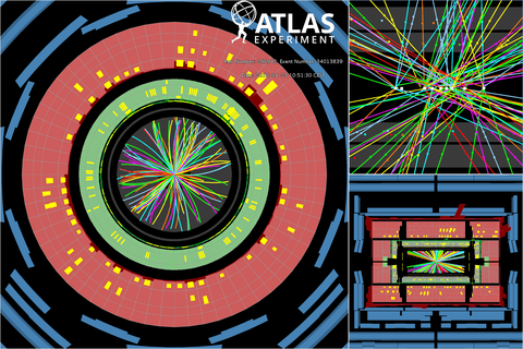 ATLAS event aus run 2