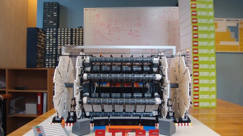 ATLAS Detektor - aus Lego nachgebaut