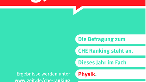 CHE Ranking im Fach Physik durch Studierende