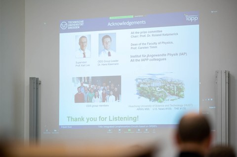 Folie aus dem Vortrag von Dr. Guo