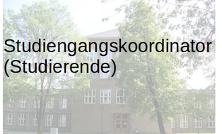 studentischer Studiengangskoordinator