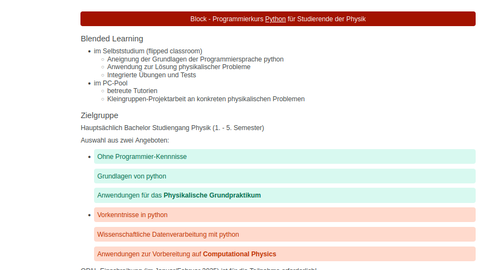 Python Proframmierkurs