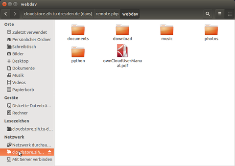 ZIH Cloudstore