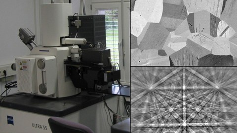 Rückstreuelektronenbeugung im REM
