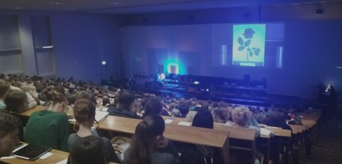 Physik am Samstag 2024: Blick in den Hörsaal