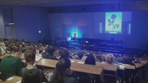 Physik am Samstag 2024: Blick in den Hörsaal