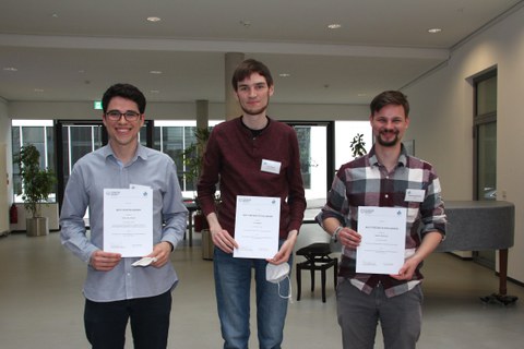 Gewinner des 3 Doktorandensymposiums des SFB 1143