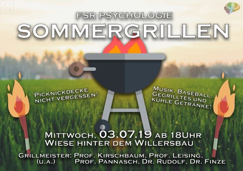 Plakat vom Sommergrillen