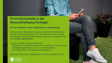 Promotionsstelle Gesundheitspsychologie Wuppertal
