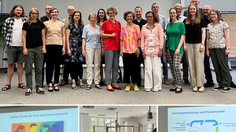 Gruppenbild vom 11. Kooperationstreffen zwischen der TU Dresdden und der DGUV Akademie (IAG)