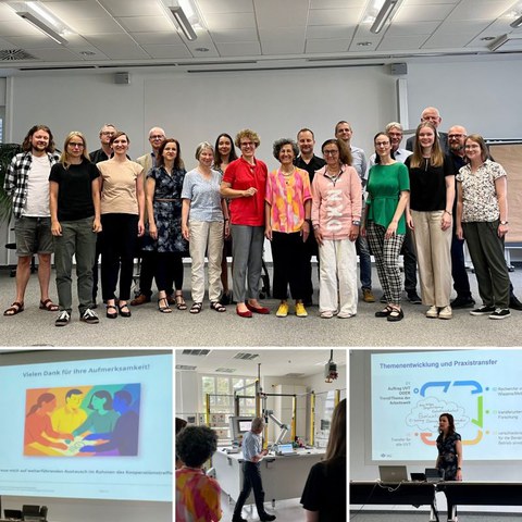 Gruppenbild vom 11. Kooperationstreffen zwischen der TU Dresdden und der DGUV Akademie (IAG)