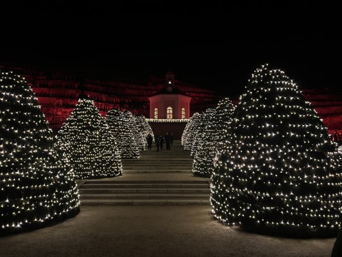 Schloss Wackerbarth zur Zeit des Neujahrsempfangs 2025