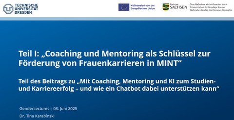 Vortragsfolien_GenderLectures an der TU Dresden