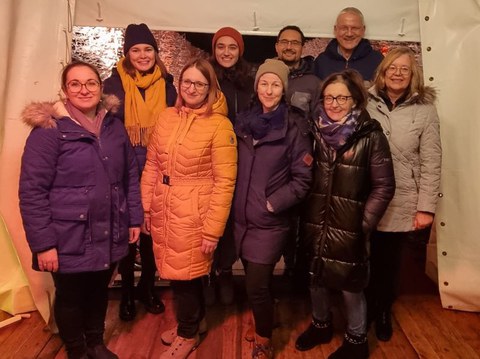 Gruppenfoto vom Neujahrsempfang 2024