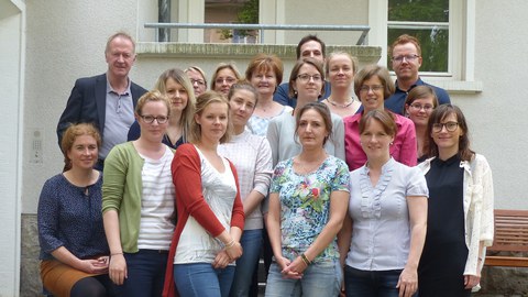 Teamfoto der Institutsambulanz und Professur Behaviorale Psychotherapie