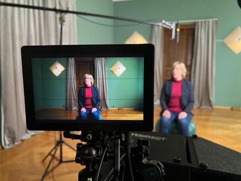 arte Interview Anna-Lena Dreharbeiten