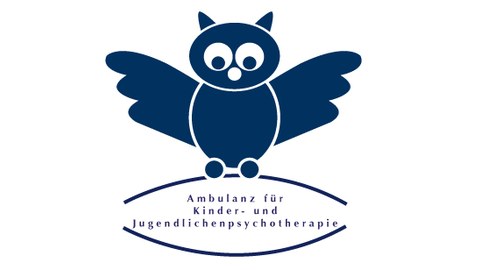Logo Ambulanz für Kinder und Jugendliche in Form einer Eule