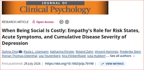 publication Dahna Choi in Clinical Psychology