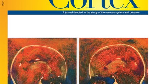 Cover of Cortex showing a MRI picture of two brains