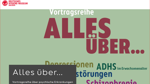 Vortragsreihe Alles über...