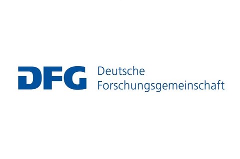 The capital letters DFG of the Deutsche Forschungsgemeinschaft