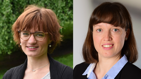 Portraits von Klara Schröder und Kristin Drexler