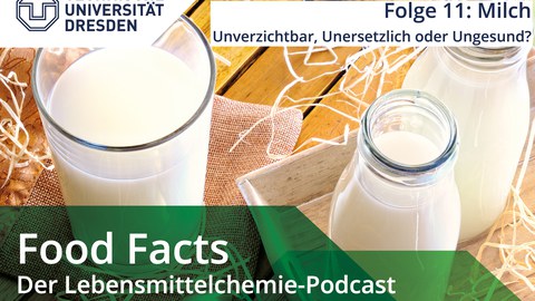 Verschiedene Flaschen mit Milch