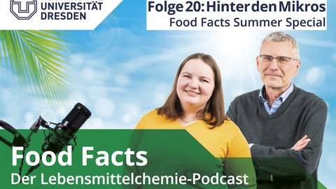 Podcastcover von Food Facts Folge 20 mit Thomas Henle und Jule Wäntig.