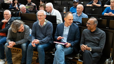 Nobelpreisträger Venkatraman (Venki) Ramakrishnan zu Gast an der TU Dresdeny