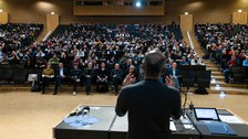 Nobelpreisträger Venkatraman (Venki) Ramakrishnan zu Gast an der TU Dresdeny