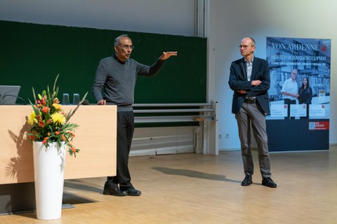 Nobelpreisträger Venkatraman (Venki) Ramakrishnan zu Gast an der TU Dresdeny