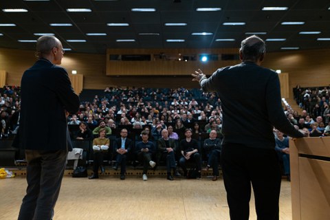 Nobelpreisträger Venkatraman (Venki) Ramakrishnan zu Gast an der TU Dresdeny